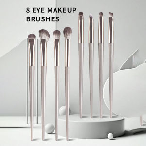 8/10/14pcs Makeup Brush Set Professional Foundation Eyeshadow Loose Powder Brush Soft Hair Makeup Brush