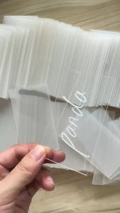 แผ่นอะคริลิคใส แผ่นเพล็กซิกลาส แผ่นพลาสติกใส เพล็กซิกลาสสำหรับงานฝีมือ DIY ป้าย งานฝีมือ การแสดง & DIY