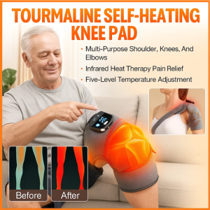 Tourmaline Self Heating Knee Pad Magnetic Therapy Knee Brace Electric Shoulder Massager Pain Relief Arthritis Brace Support