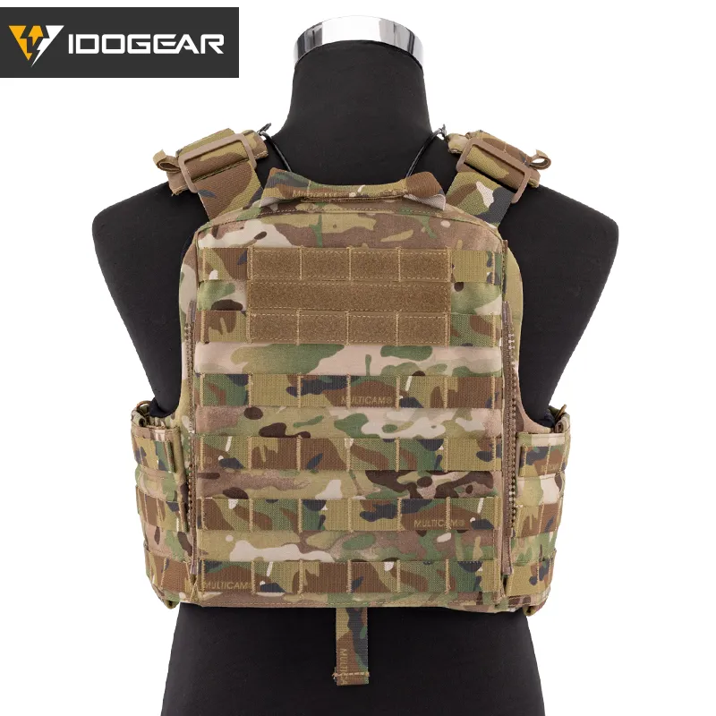 IDOGEAR CPC Tactical Vest Military Cherry Plate Carrier Camouflage ...