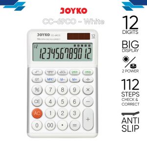 Calculator Kalkulator Joyko CC-69CO 12 Digits Check & Correct