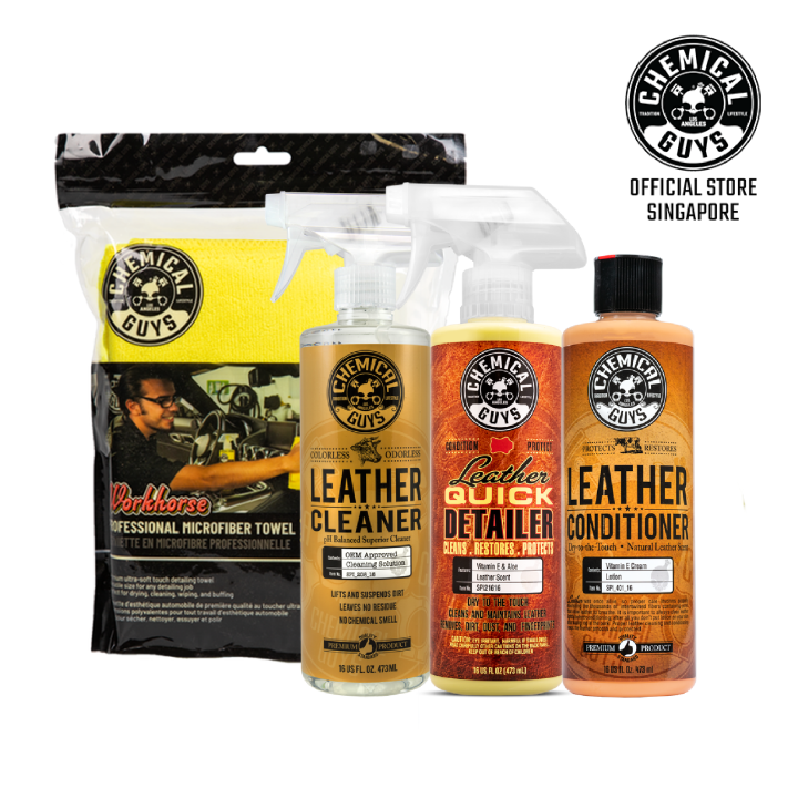 Chemical Guys Leather Protection Kit Lazada Singapore