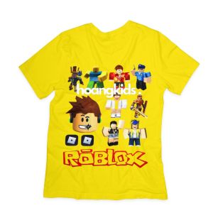 Áo thun Roblox Hoạt Hình Game Dễ Thương cho bé từ 12kg đến 45kg