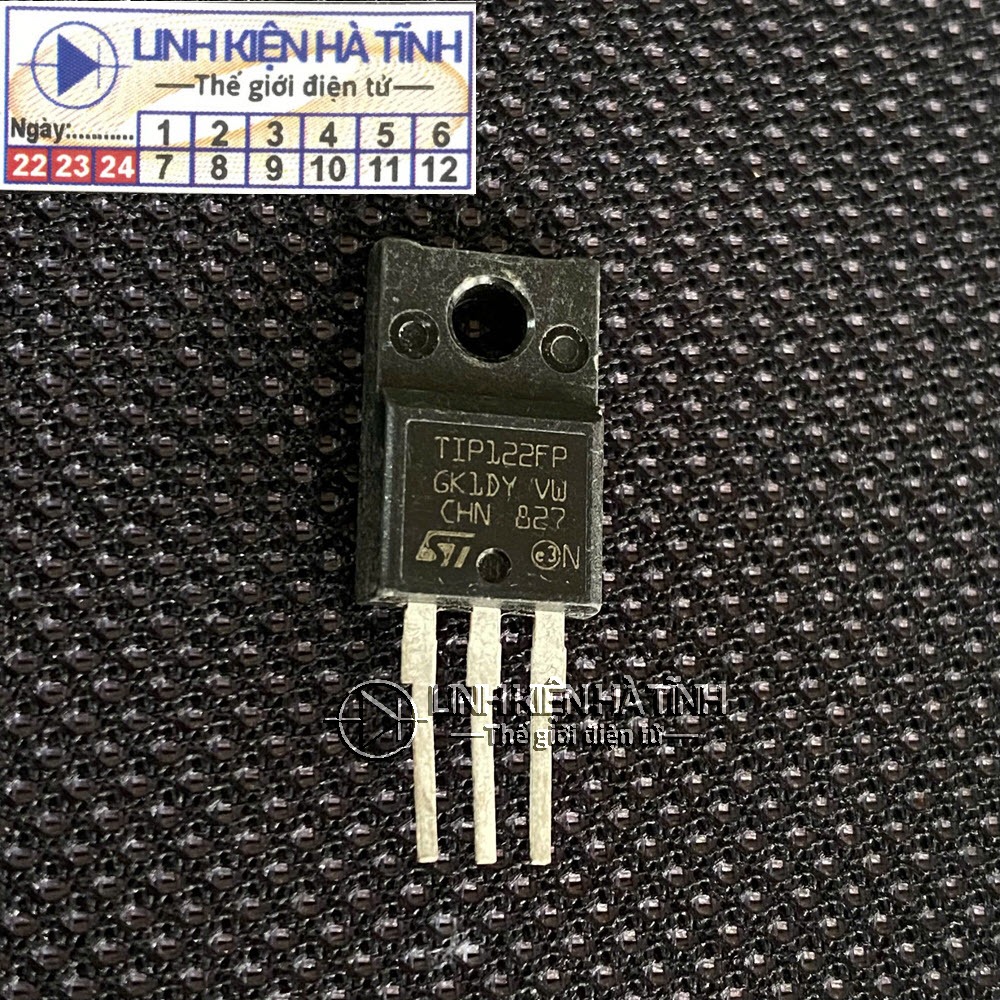 TIP122FP TIP122 lưng nhựa tương đương MJF122 TIF122 hàng tháo máy - AC25