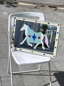 xpkQ Horse Mirrors Decorative Painting Wall Art Decor Paintings Luxury Art Mural Decorative Modern Living Room Bedroom Decoration 5B9Z4