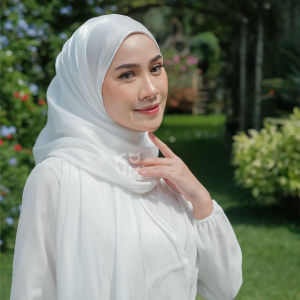 Koyu Hijab Pasmina Shimmer Rose