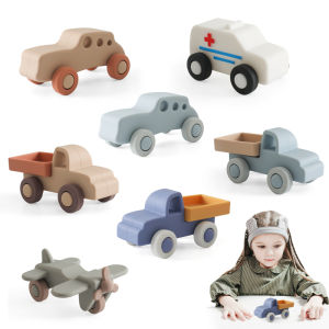 Mamimami Home A Simulated Silicone Toy Car That Is 100% Free of Bisphenol A Food Grade Silicone Suitable for Newborns and Birthday Gifts