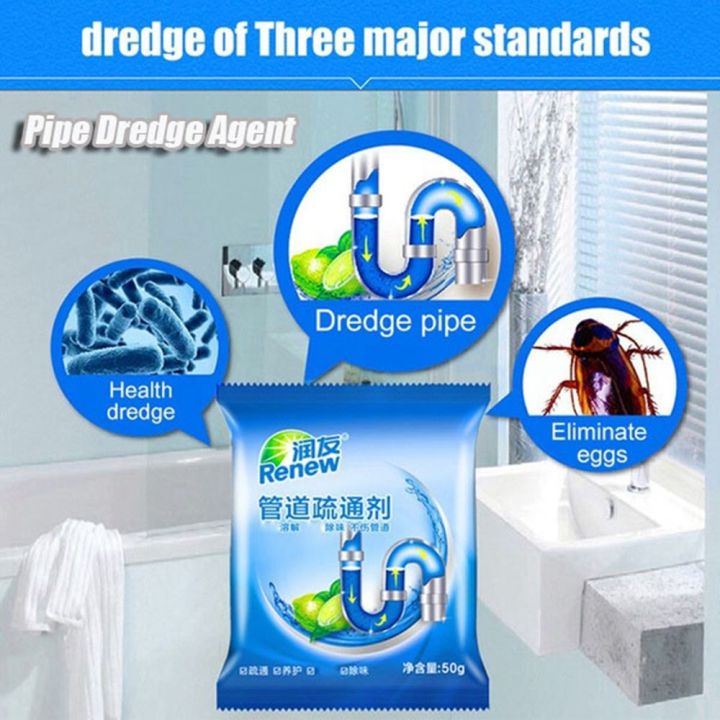 FUYEKN Powerful Tools Draining Foaming Sewer Anti-clogging Sink Drain ...