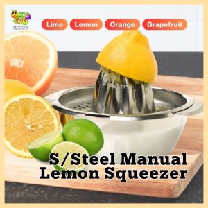 Lemon Squeezer Stainless Steel Juicer Manual Fruit Juicer Juice Extractor Pemerah Limau Lemon