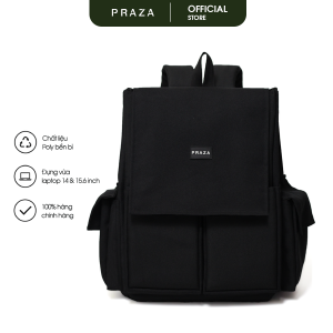 Balo Nam Nữ Có Ngăn Đựng Laptop 15.6 inch Có Trượt Nước Chống Thấm Nước PRAZA - BL199
