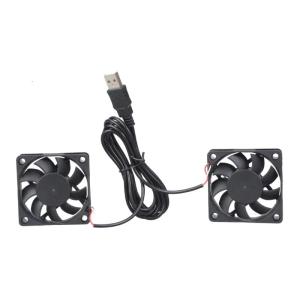 60mm Brushless Cooling Fan 5V USB Low Noise Cooling Case Fan Replacement Part for PC Desktop Accessories