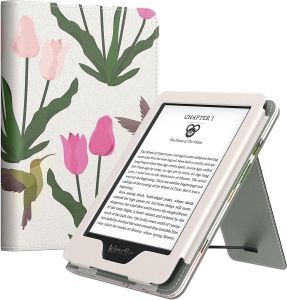 MoKo Case for All-new 6" Kindle(11th Generation 2024/2022 Release)/Kindle(10th Gen2019)/Kindle(8th Gen 2016) Ultra Lightweight PU Shell Cover with Auto Wake/Sleep for Kindle 2024