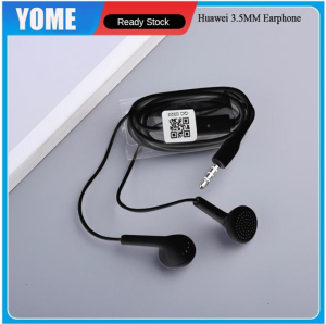YOME Original Huawei Y7 3.5mm Earphone with Mic for Nova 2 3 2i 3i 3e P20 P30 P10 Lite Honor 8 9 8X 9X 9I 8I 7X V20 MAX Mate 7 8 9 10