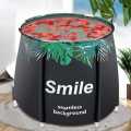 Bồn Tắm Ngâm Người Thảo Dược Có Thể Gấp Gọn KUNBE Cho Người Lớn Và Trẻ Em, Bồn Tắm Di Động Thông Minh, Chậu Tắm Xông Hơi Giữ Nhiệt Tiện Lợi. 