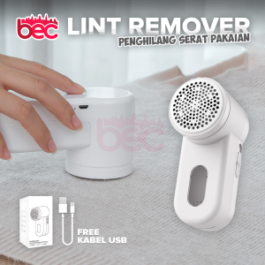 [BEC] Penghilang Serat Kain | Lint Remover Portable Fuzz 6 Blade Head Hair Ball Trimmer Electric Wireless USB