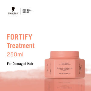 Schwarzkopf Professional Fibre Clinix Fortify Treatment 250ml [For Damaged And Over-Processed Hair]