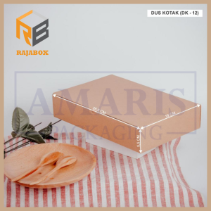 Kardus Die Cut Kotak Donat Biasa / Donat Mini Isi 10 Pcs Pcs DK-12 Amaris Packaging