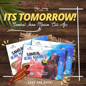 PROMO SAMBAL IKAN MASIN CILI PADI OMAK JENNY MAK JENNY READY TO EAT SEDIA DIMAKAN