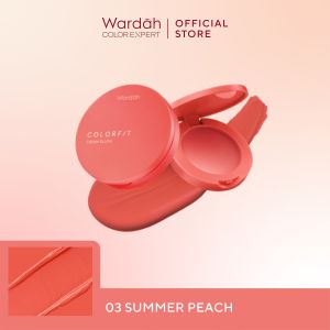 Wardah Colorfit Cream Blush On 3g