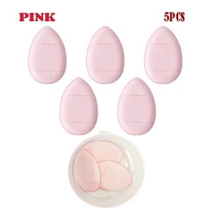 [MALAYSIA READY STOCK] 5 Mini Size Finger Puff Set Makeup Sponge Concealer Foundation Detail Puff Tool