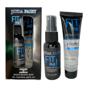 LJCOSMETICSHOP NEW FIT her 2in1 primer & make up fix moisturizing skin oil -control / antl -UV