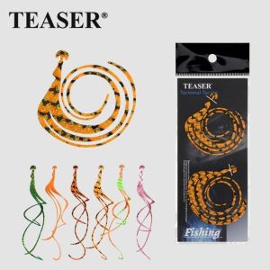 LETIGO Silicone Material Fishing Skirt UV Reactive Thick Silicone Sheet Skirt Replacement Durable DIY Craft Spiral Jig Skirt For Fishing