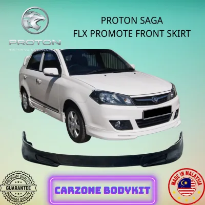 PROTON SAGA FLX PROMOTE FRONT SKIRT (FRP) BODYKIT CAR (SUITABLE FOR FLX ONLY)