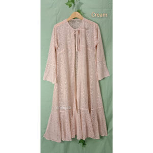 Long Outer Full  Panjang dan Buntung Lace Longcardi Brukat Allsize