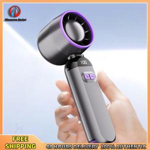 【Clearance sale processing】 Mini Portable Fan with Digital Display Adjustable Speed Handheld Electric Fan for Home and Travel