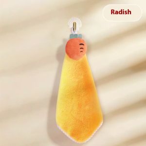 JOYNCLEON ผ้าเช็ดมือขนแกะปะการังเนื้อนุ่มดีไซน์การ์ตูนน่ารักสำหรับทำความสะอาดบ้านและทารก