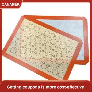 【CANAMEK 】 Nonstick Silicone Mat Baking Oven Pastry Liner Macaron Cake Sheet Kitchen