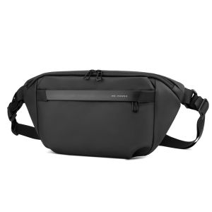 Techdoo Tas Selempang Pinggang Pria Multifungsi Sling Bag Cowok Casual Tas Trendy Waterproof TS239