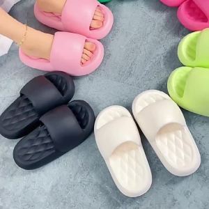 [Free Shipping] EVA WomenS New Indoor Home Thick-Soled Bathroom Non-Slip Sandals For Bathing Versatile For Outdoor Wear