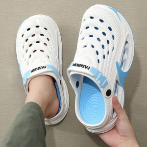Free Shipping MenS Thick-Soled EVA Clogs Summer Outdoor Wear 2026 New Style Non-Slip Wear-Resistant Casual Suitable For Driving And Beach Use