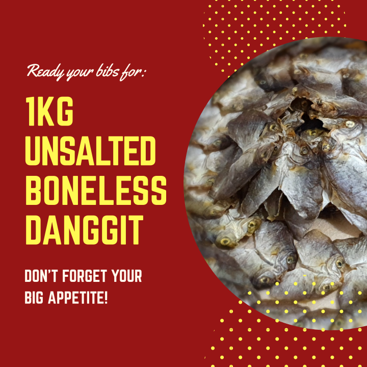 1Kg Dried Danggit - Special (Boneless & Unsalted) from Bantayan Cebu ...