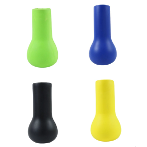 Fishing Rod Tail Protector PU Fishing Rod End Protector Cap Rod Butt Cushion Universal Handle End Protective Case