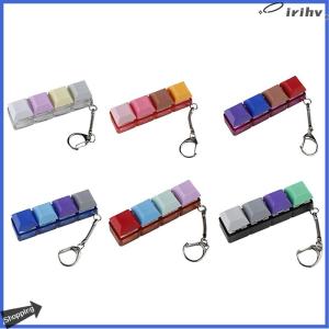 【jianzhanqinl】 4-Phím Bàn Phím Cơ Khí Đồ Chơi Keychain Đảng Căng Thẳng Cứu Trợ DIY Fidget Nút Keycap Fidget Bàn Phím Đồ Chơi Ngón Tay Bàn Phím