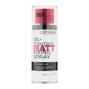 Xịt Khóa Nền Catrice Prime And Fine Multitalent Fixing Spray Khóa Nền Dưỡng Ẩm Giúp Da Căng Mướt Kiềm Dầu Lâu Trôi 50ml