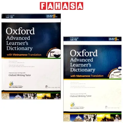 Fahasa - Combo Sách Hay Sách Oxford Advanced Learners Dictionary With Vietnamese Translation - Bìa Mềm + Bìa Cứng (Bộ 2 Cuốn)