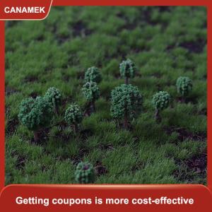 【CANAMEK】 20 cái cây bụi thảm thực vật cảnh quan cát Bảng Mô hình cây deor