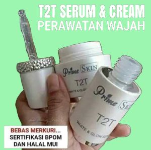 PRIME SKIN T2T WHITE & GLOW Menyamarkan noda hitam