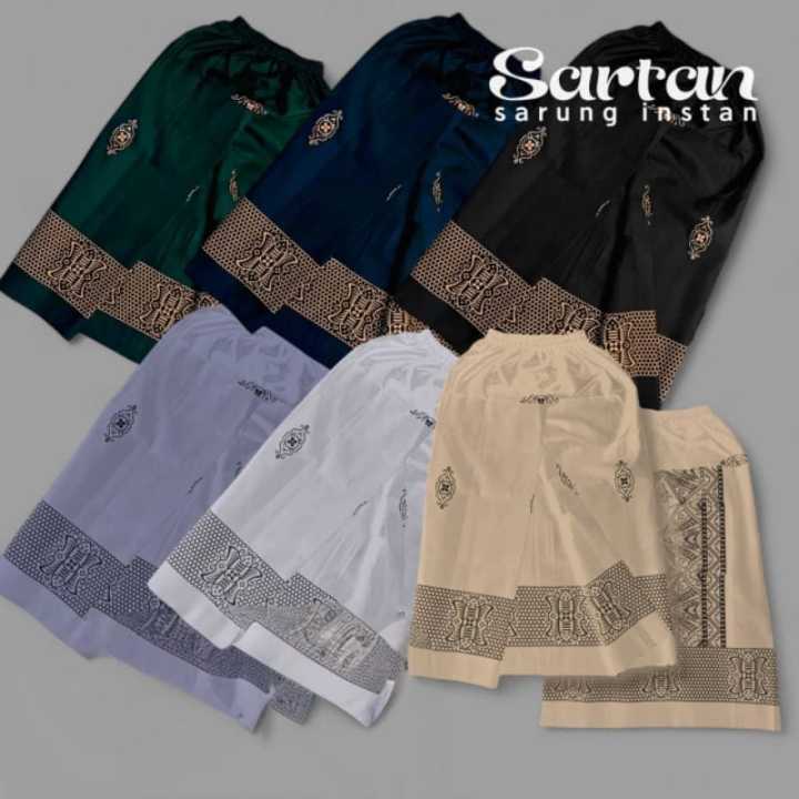 KINGARTHA - Sarung Anak Instan Motif Usia 2-12 Tahun Model Rok Praktis