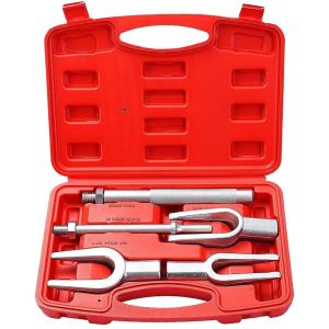 5PCS Tie Ball Joint Rod Pitman Arm Tool Separator Remover Set Pickle Fork Tool Set Pitman Arm Removal Tool Fork Type Separator Kit for Cars and Light Trucks