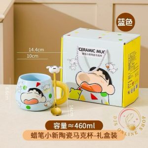 Crayon Shinchan Ceramic mug/cup(460ml)- Exquisite ceramic cartoon series Kitchenware