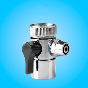 J2UQR3 Pipe Water Purifier Water Filter Accessories Faucet Fittings Alloy Adapter Diverter Single-cut Valve Tube Connector