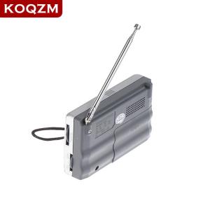 [COD] KOQZM KITCHEN Portable Mini Radio Handheld AM FM Music Player Speaker Outdoor Stereo Radio with Telescopic Antenna