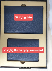 Ví Da Nam Cao Cấp Thời Trang Màu Xanh Navy