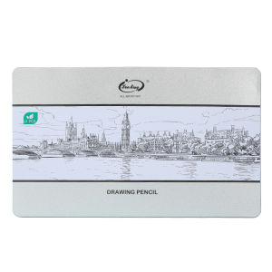 ชุดดินสอร่าง 4H-10B ร่างมืออาชีพถ่านแข็งปานกลาง 29 ชุดเครื่องมือการฝึกอบรมศิลปะ