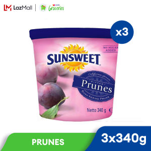 [BUNDLE] Sunsweet USA P/Prunes - 340g can x 3