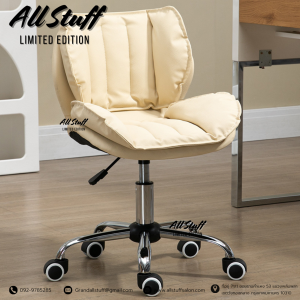 เก้าอี้ช่าง เก้าอี้ทำเล็บ เก้าอี้สตูล มีพนักพิง ปรับขึ้นลงได้ ช่างทำเล็บ ล้อเลื่อนหมุนได้ แข็งแรงทนทาน salon chair ร้านเสริมสวย ร้านทำเล็บ